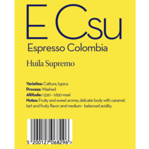 espresso colombia