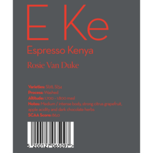 espresso kenya