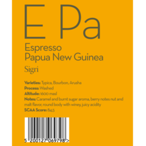 espresso papua